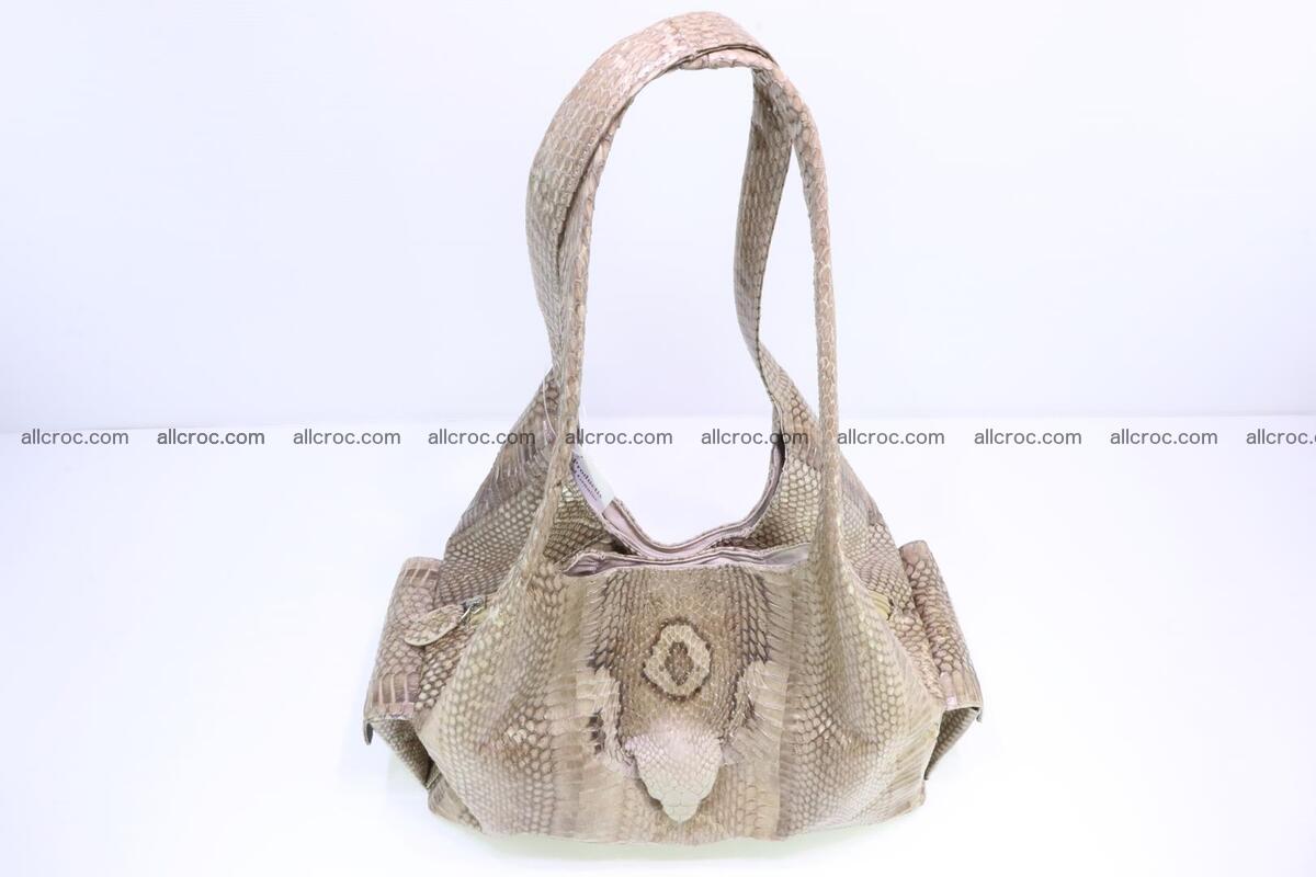 Handbag from cobra skin with head of cobra 174 Foto 4