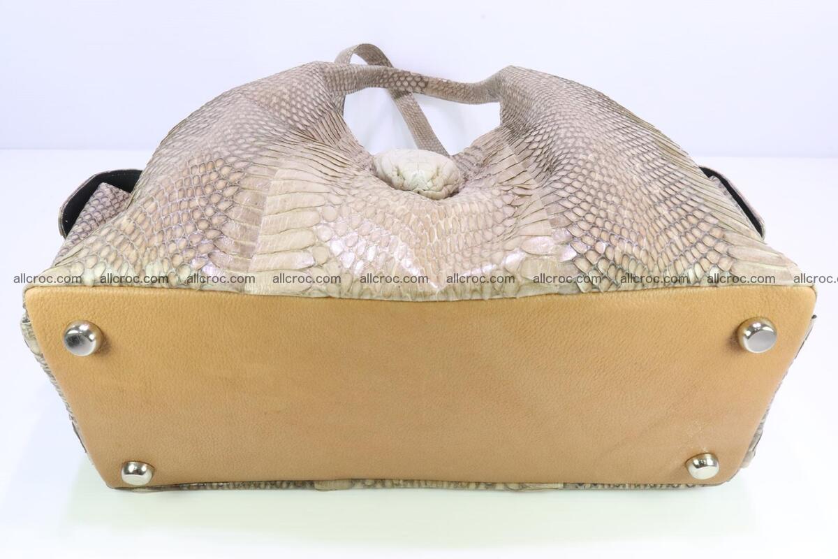 Handbag from cobra skin with head of cobra 174 Foto 6