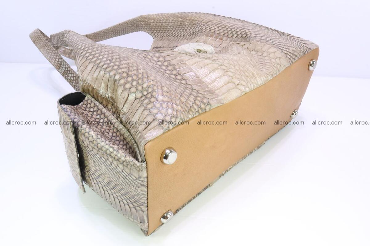Handbag from cobra skin with head of cobra 174 Foto 7