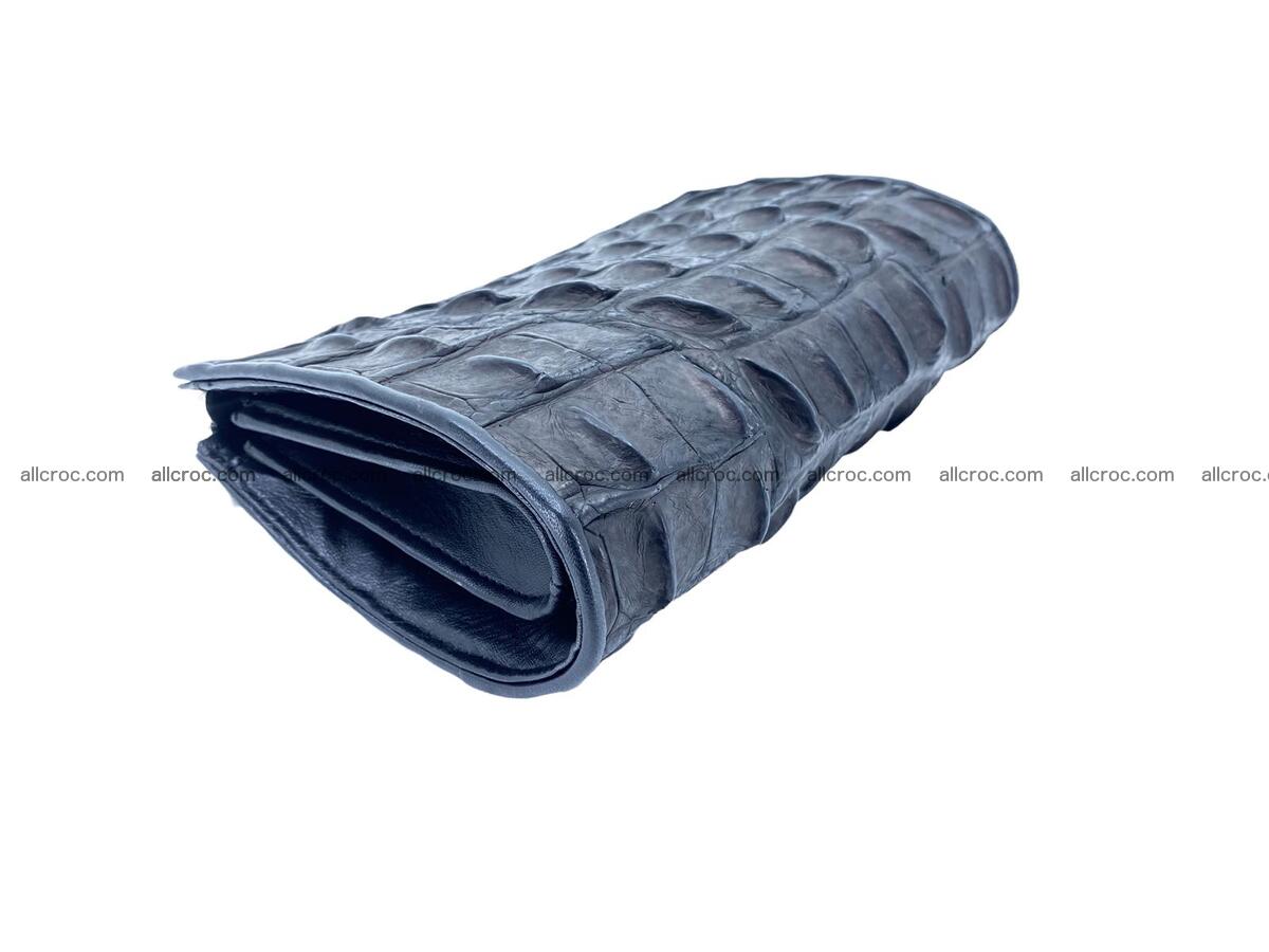 handcrafted crocodile skin clutch 1771 Foto 6