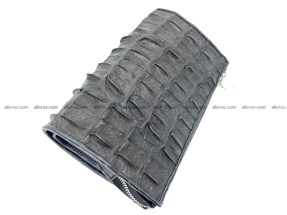 handcrafted crocodile skin clutch 1771 Foto 3