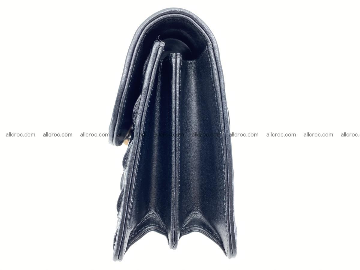 Handcrafted crocodile skin handbag 821 Foto 10