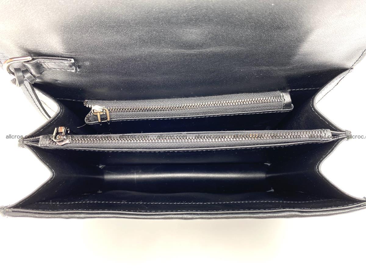 Handcrafted crocodile skin handbag 821 Foto 8