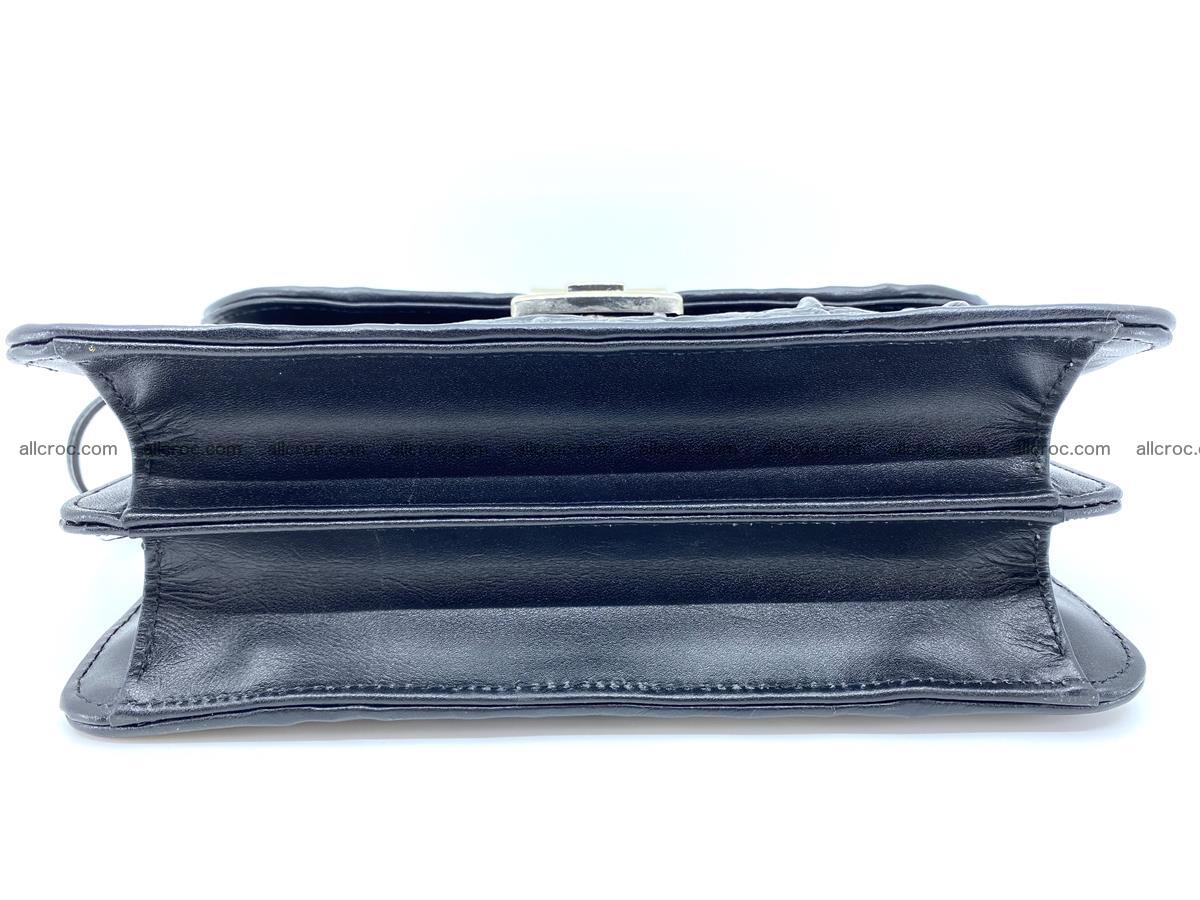 Handcrafted crocodile skin handbag 821 Foto 9
