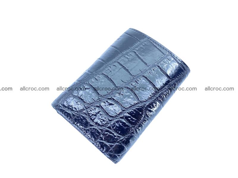 handcrafted Crocodile skin vertical wallet 1667