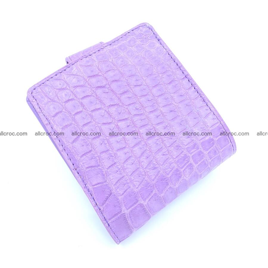 Handcrafted crocodile skin wallet 1176 Foto 1