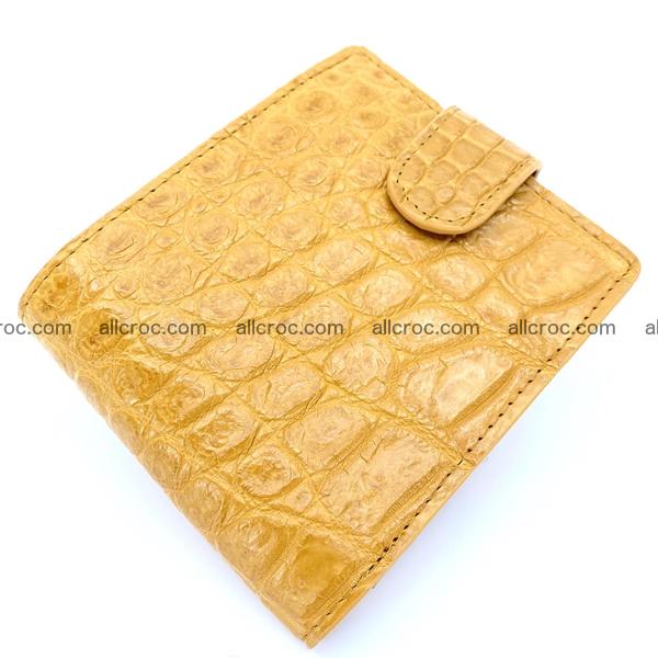 Handcrafted crocodile skin wallet 1175