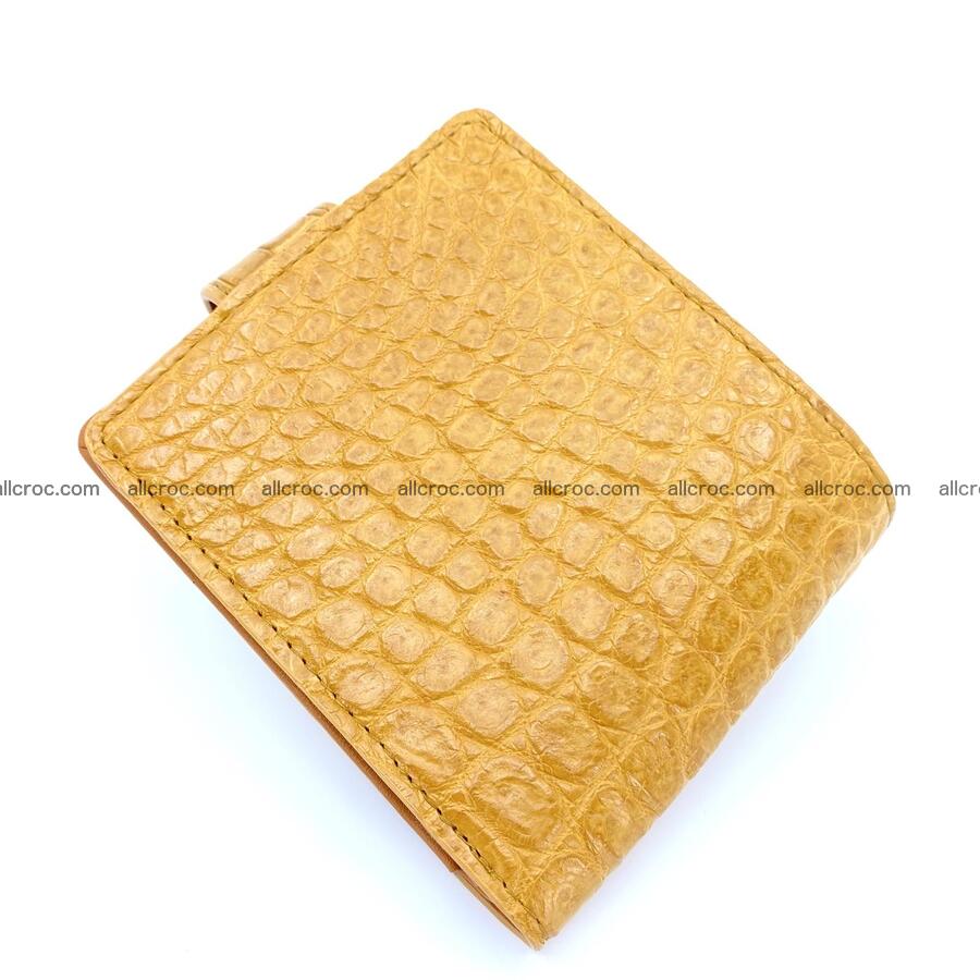 Handcrafted crocodile skin wallet 1175 Foto 1