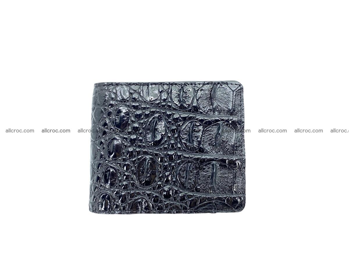 Handcrafted crocodile skin wallet 1653 Foto 1