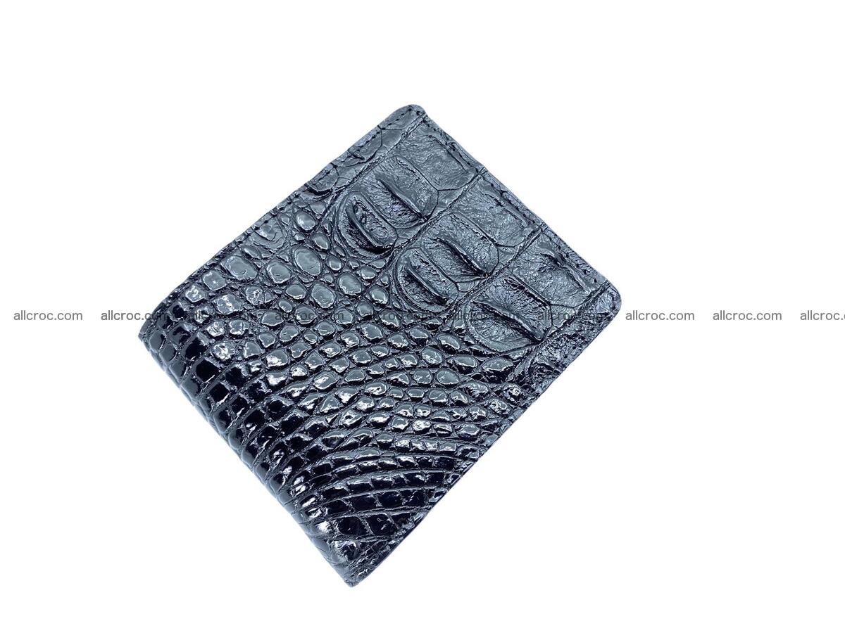 Handcrafted crocodile skin wallet 1654 Foto 0