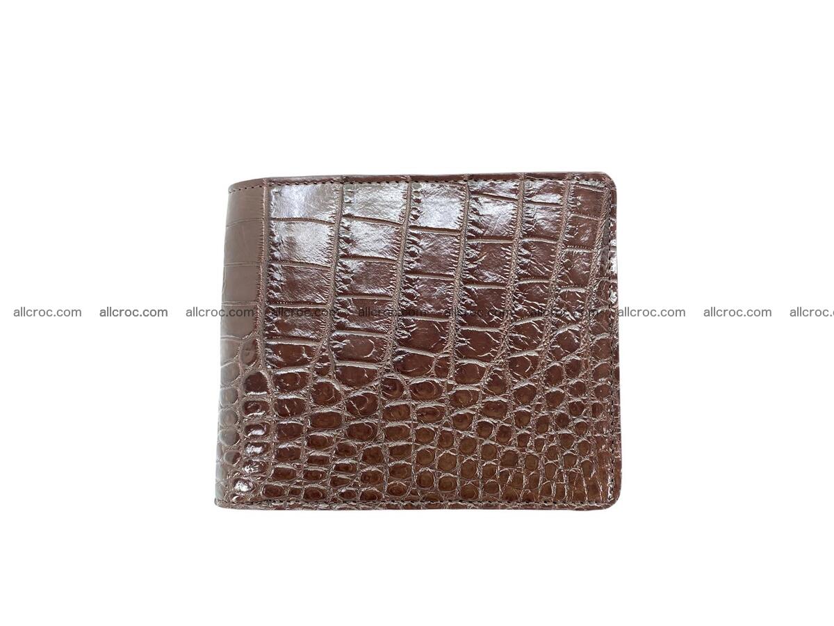 Handcrafted Crocodile skin wallet 1661 Foto 2