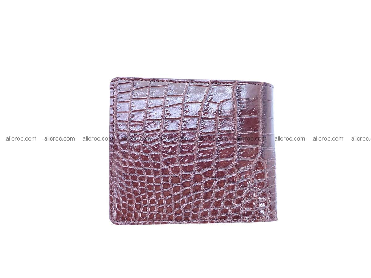 Handcrafted Crocodile skin wallet 1661 Foto 3