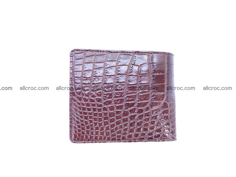 Handcrafted Crocodile skin wallet 1661