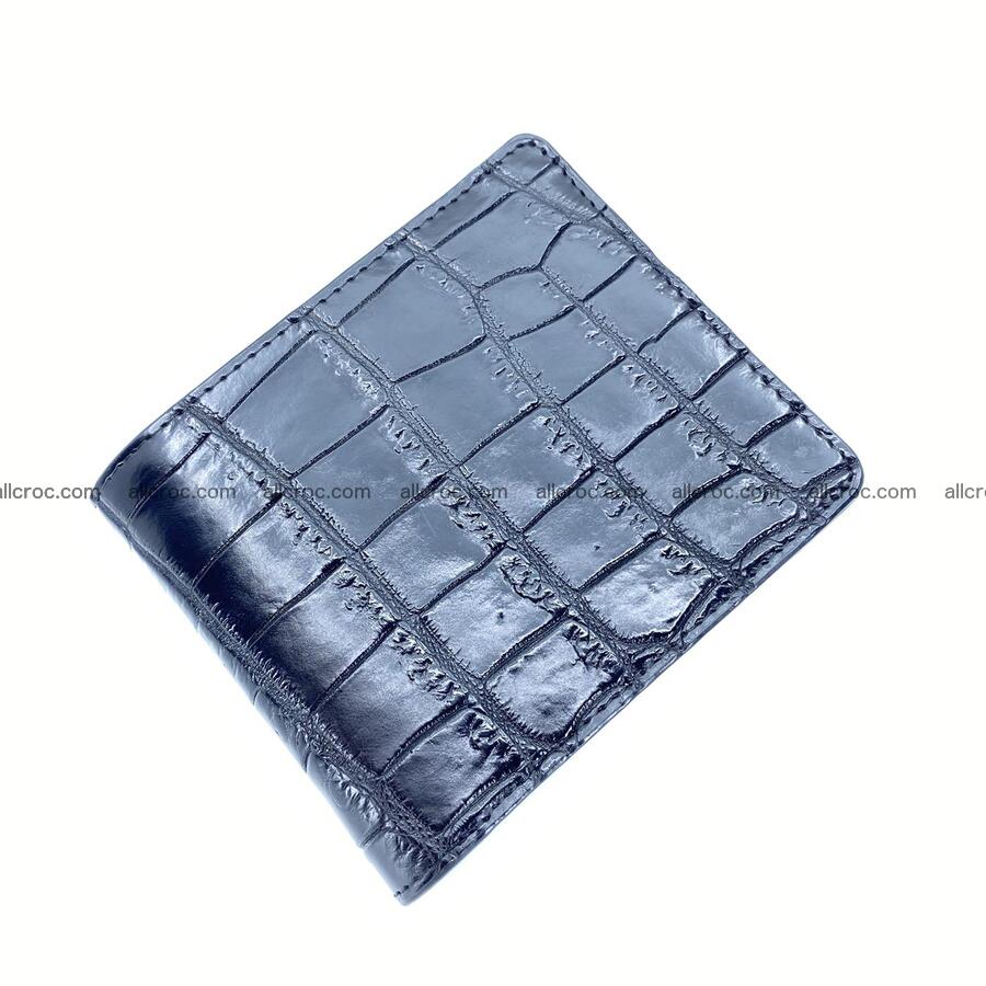 Handcrafted crocodile skin wallet 1202 Foto 0