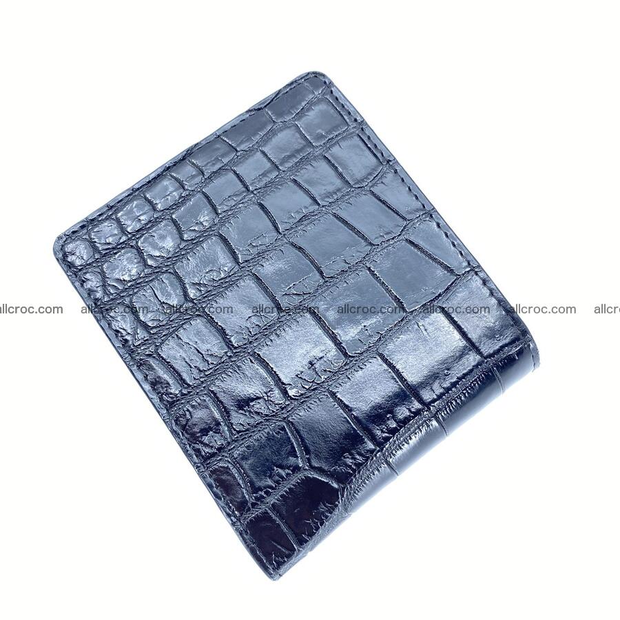 Handcrafted crocodile skin wallet 1202 Foto 1