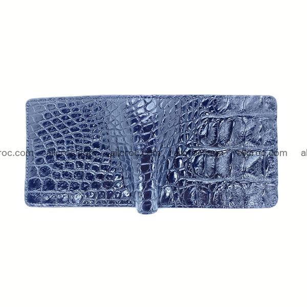 Handcrafted crocodile skin wallet 1199