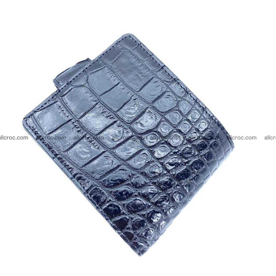 Handcrafted crocodile skin wallet 1198 Foto 2