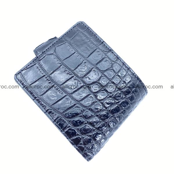 Handcrafted crocodile skin wallet 1198