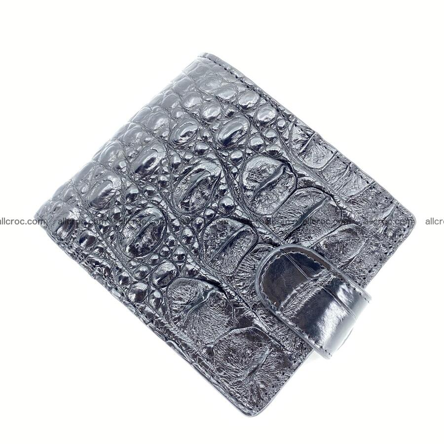Handcrafted crocodile skin wallet 1198 Foto 1