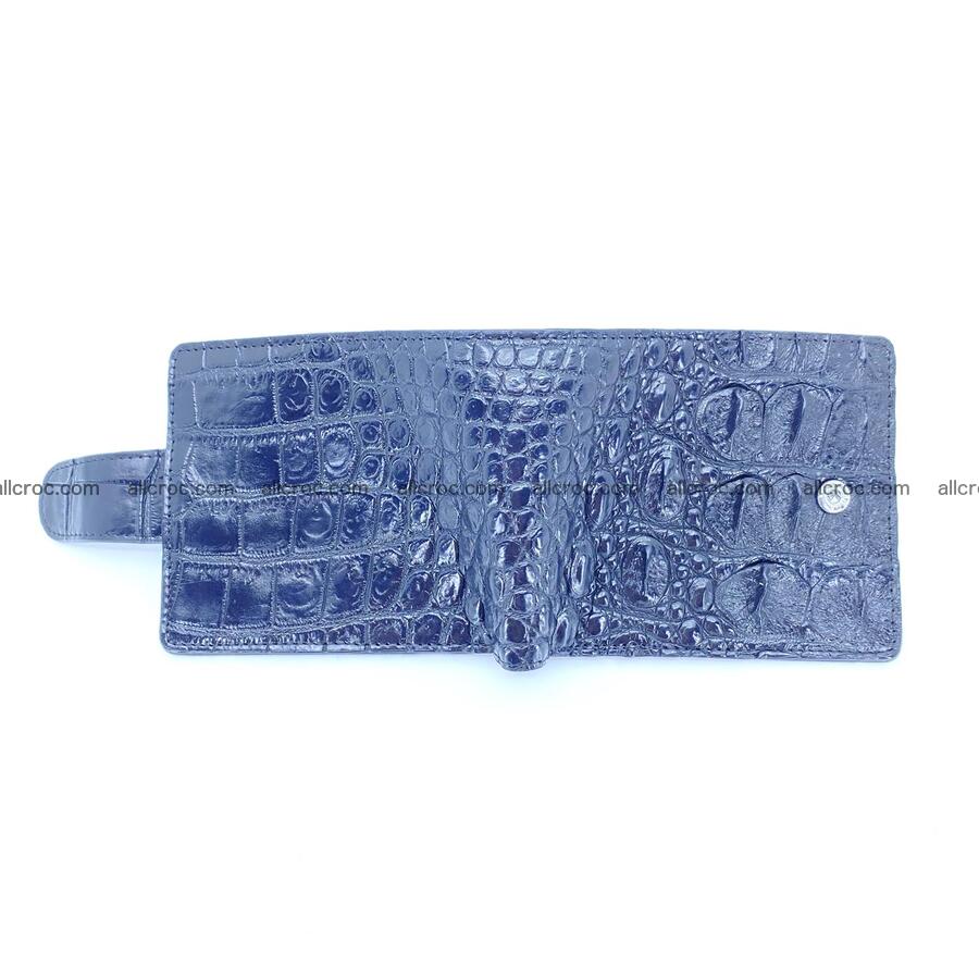 Handcrafted crocodile skin wallet 1198 Foto 3