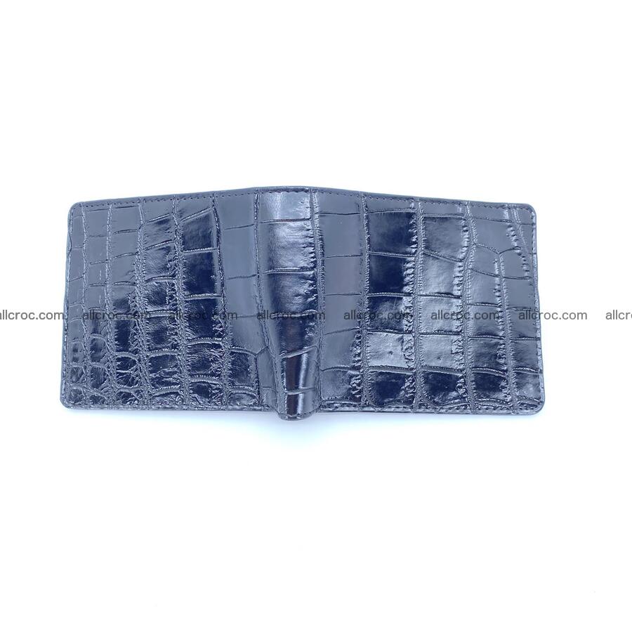 Handcrafted crocodile skin wallet 1202 Foto 2