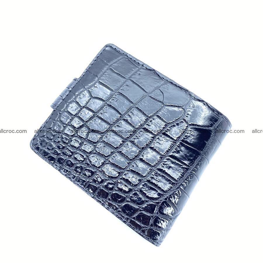 Handcrafted crocodile skin wallet 1189 Foto 2