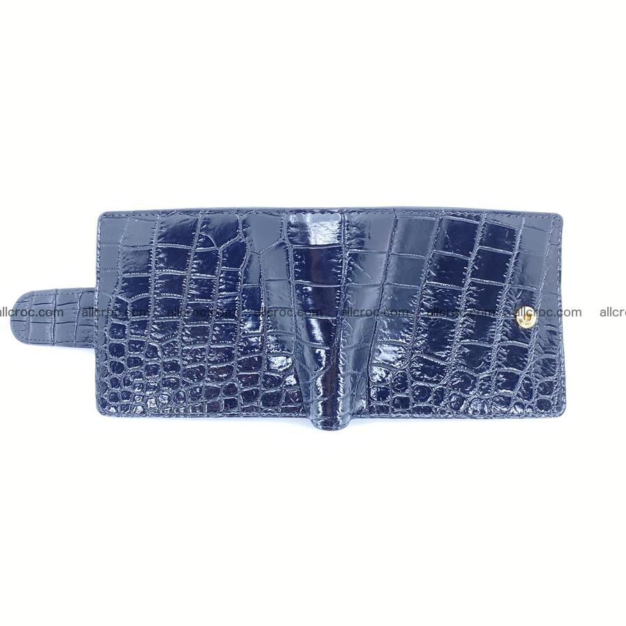 Handcrafted crocodile skin wallet 1189 Foto 3