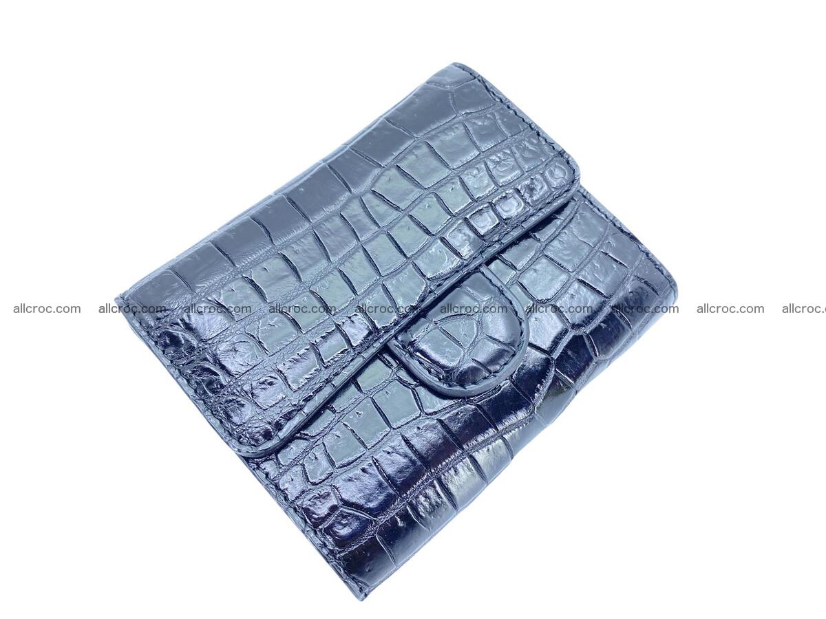 Handcrafted Crocodile skin wallet 1691 Foto 0
