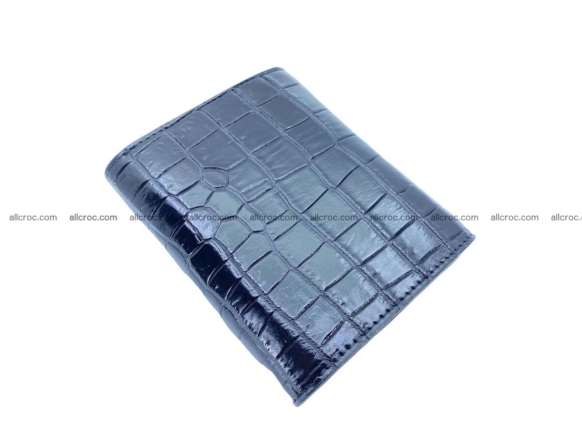 Handcrafted Crocodile skin wallet 1691 Foto 5