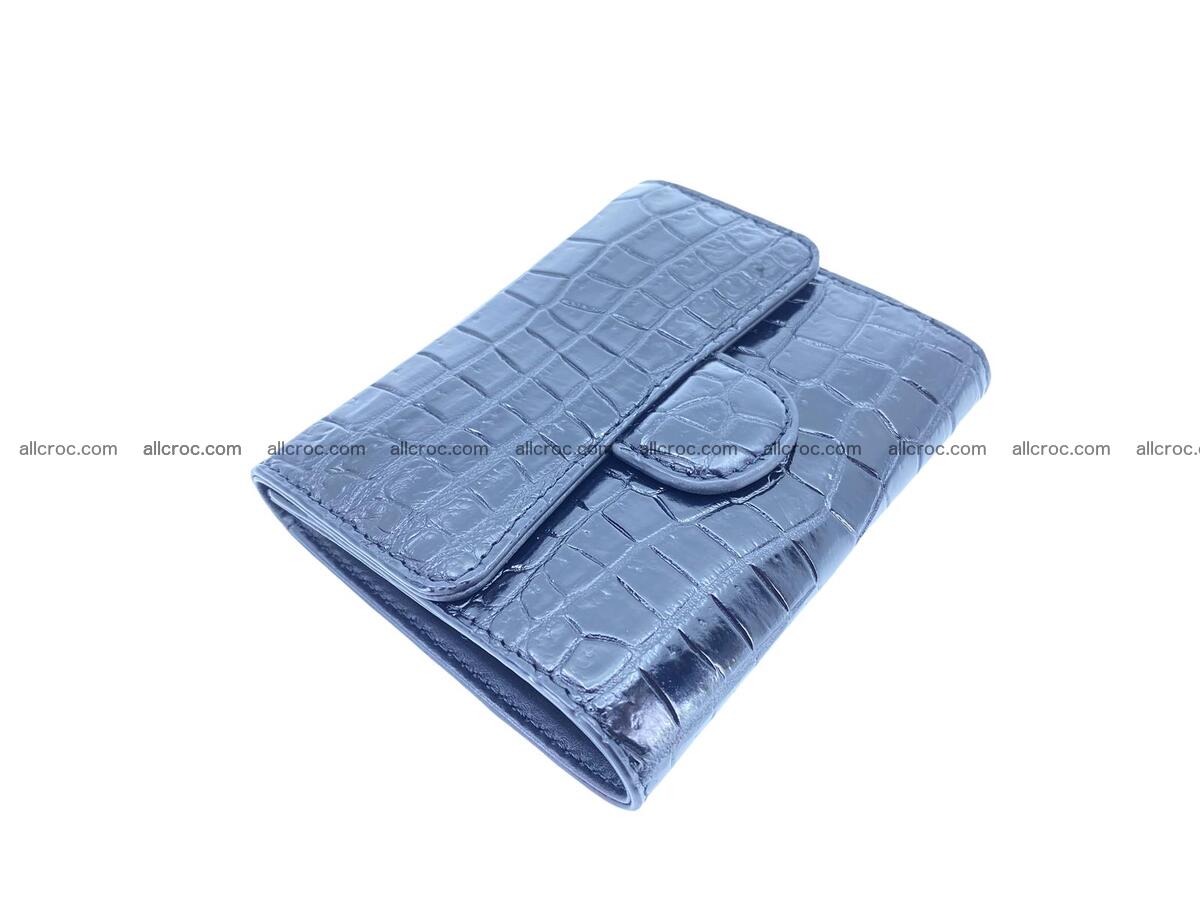 Handcrafted Crocodile skin wallet 1691 Foto 1
