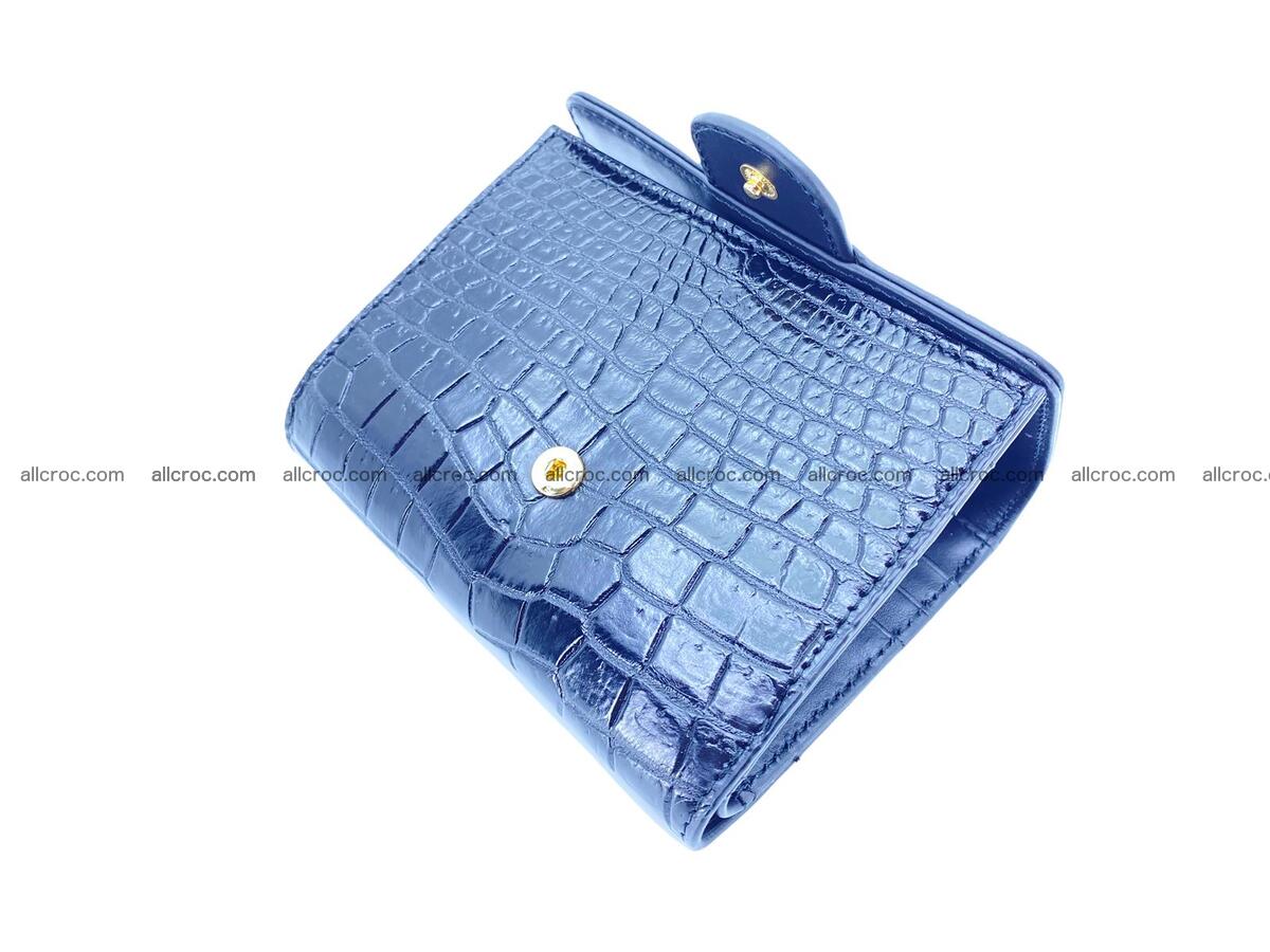 Handcrafted Crocodile skin wallet 1691 Foto 11