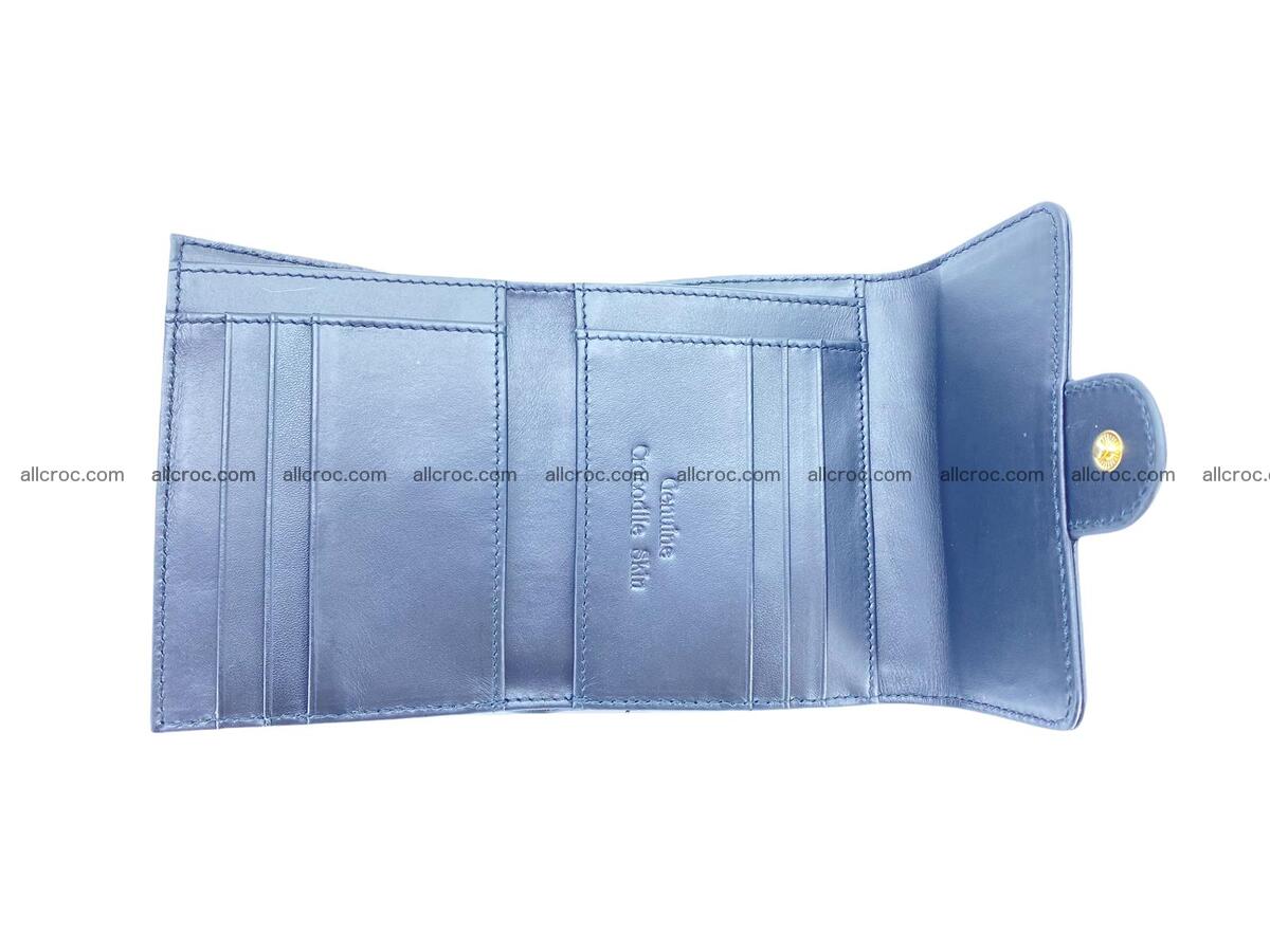 Handcrafted Crocodile skin wallet 1691 Foto 13