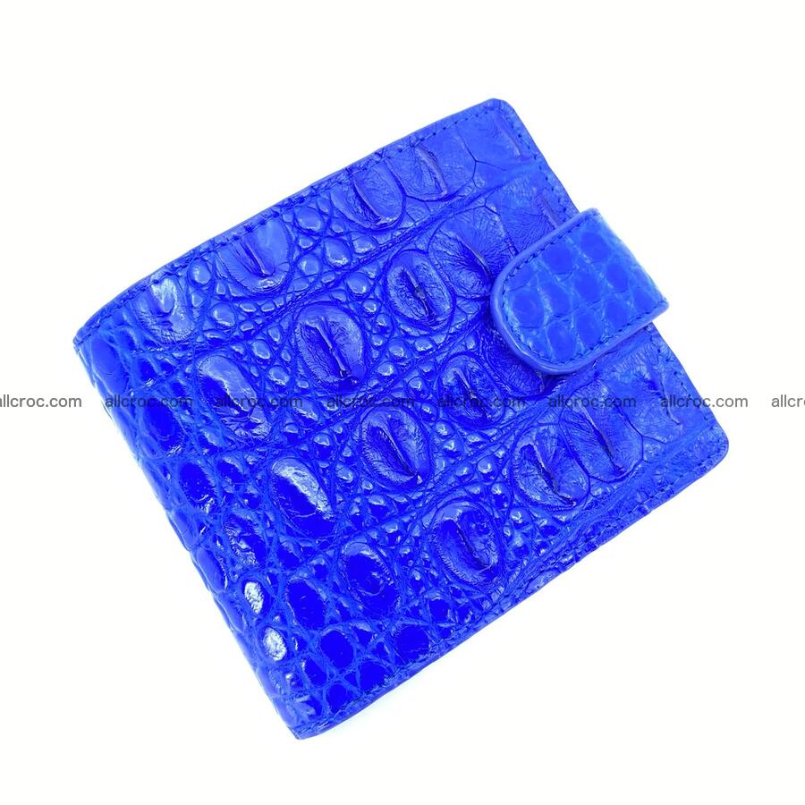 Handcrafted crocodile skin wallet 1192 Foto 0