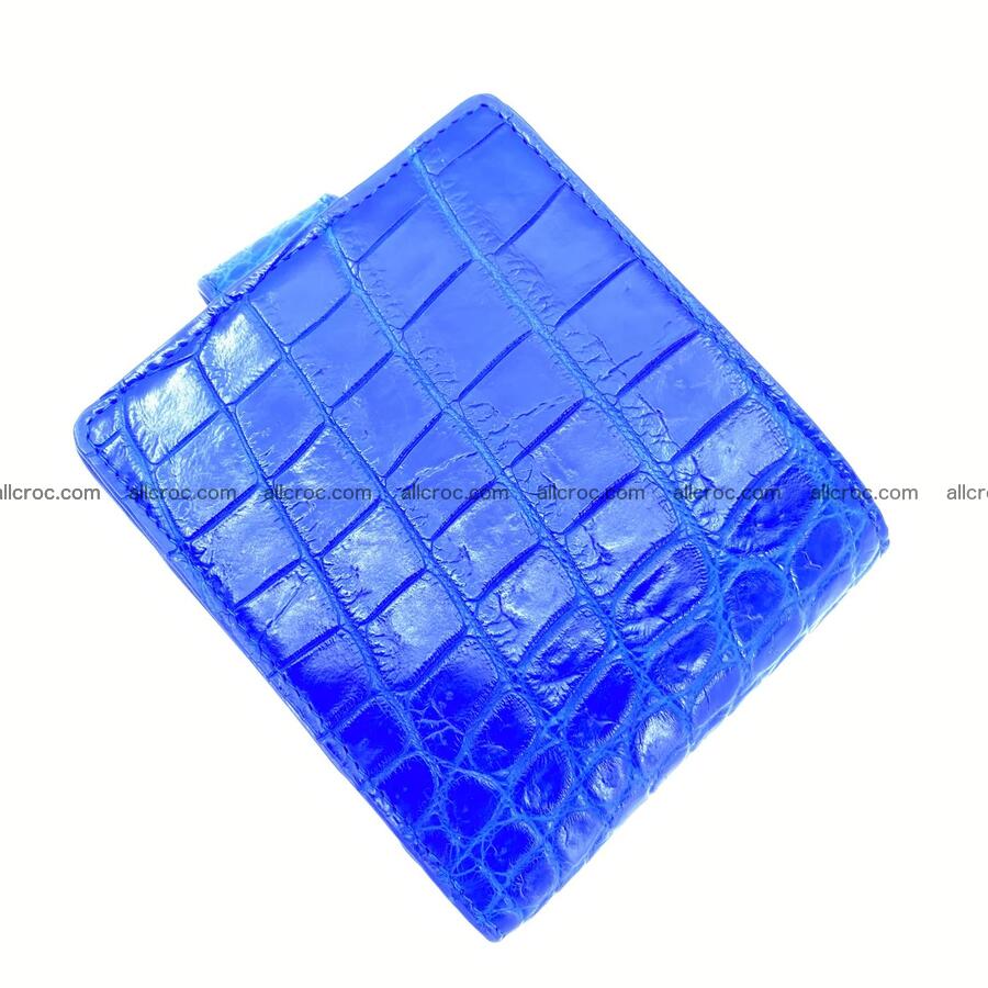 Handcrafted crocodile skin wallet 1192 Foto 2