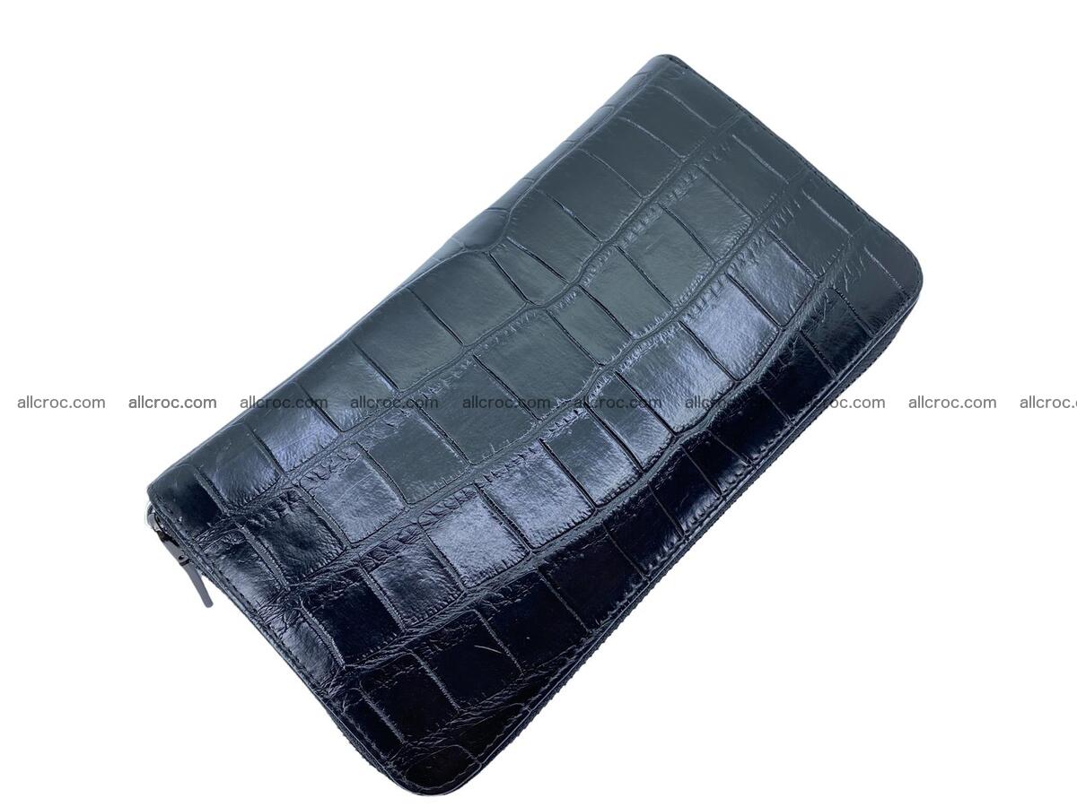 Handcrafted crocodile skin wallet 2053 Foto 0
