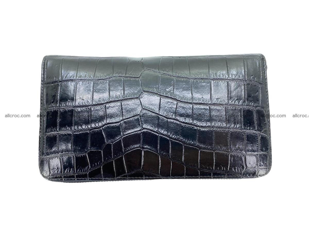 Handcrafted crocodile skin wallet 2053 Foto 2
