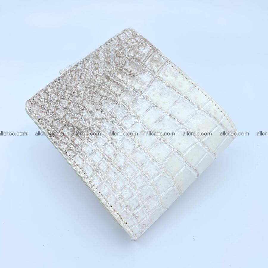 Handcrafted crocodile skin wallet 1181 Foto 1