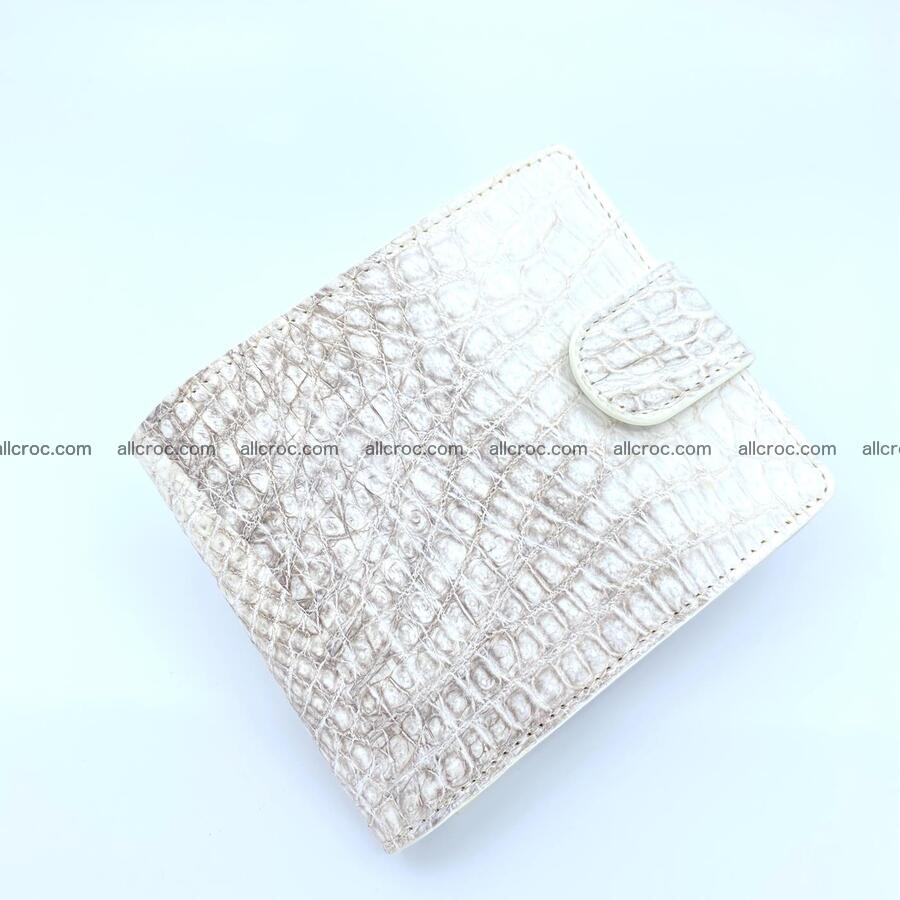 Handcrafted crocodile skin wallet 1188 Foto 0