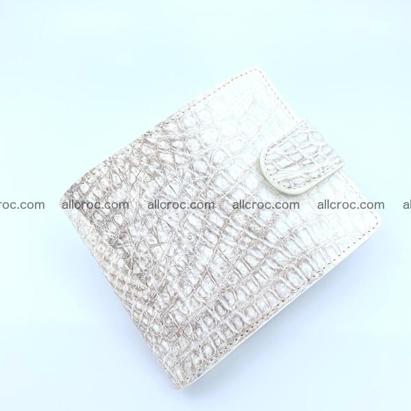 Handcrafted crocodile skin wallet 1188