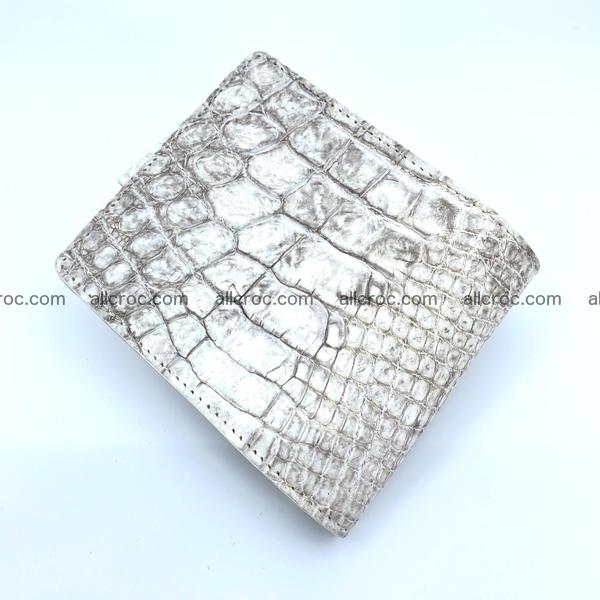 Handcrafted crocodile skin wallet 1188