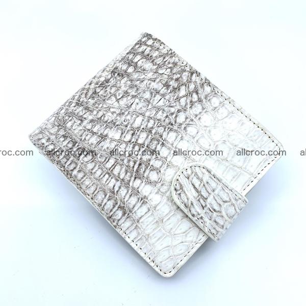 Handcrafted crocodile skin wallet 1188