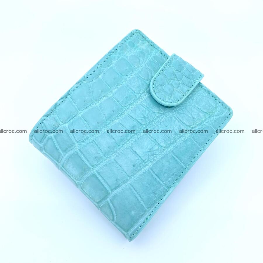 Handcrafted crocodile skin wallet 1186 Foto 0