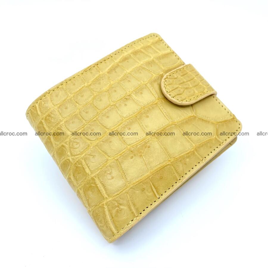 Handcrafted crocodile skin wallet 1178 Foto 0