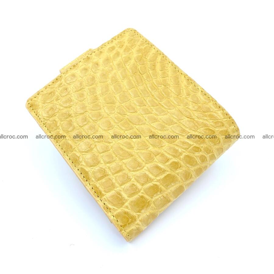 Handcrafted crocodile skin wallet 1178 Foto 1