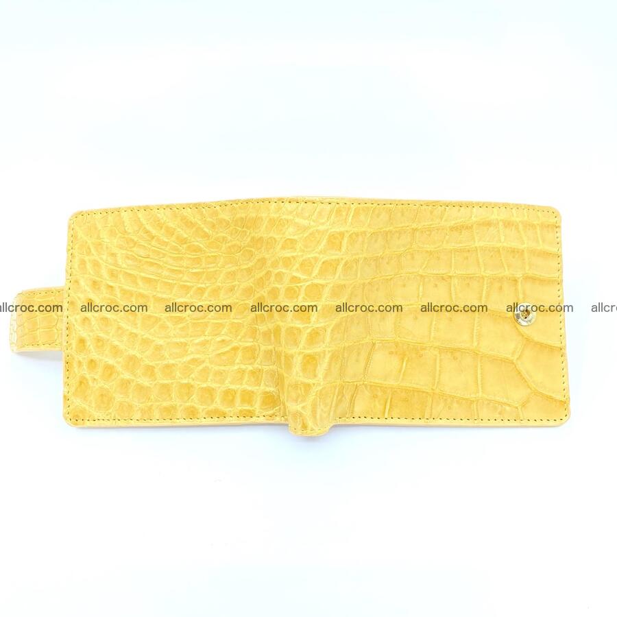 Handcrafted crocodile skin wallet 1178 Foto 3