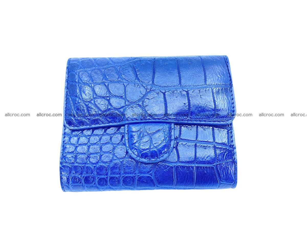 Handcrafted Crocodile skin wallet 1688 Foto 3