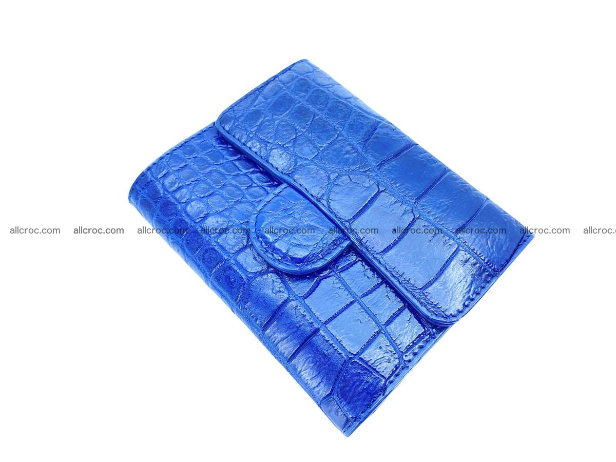 Handcrafted Crocodile skin wallet 1688 Foto 2