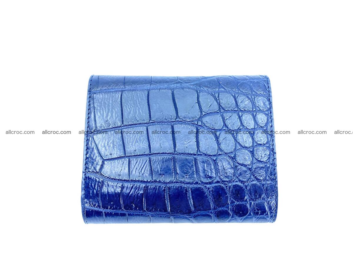 Handcrafted Crocodile skin wallet 1688 Foto 4