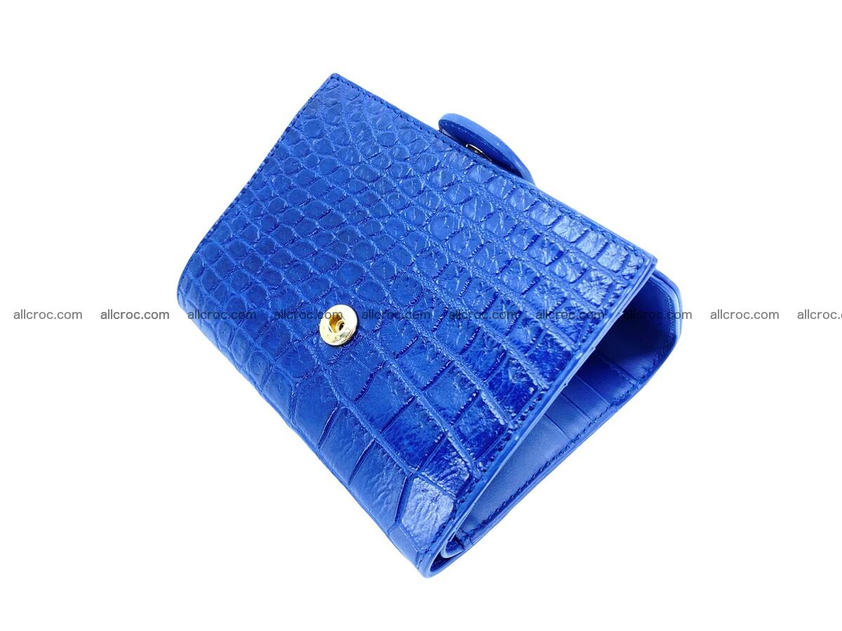 Handcrafted Crocodile skin wallet 1688 Foto 8
