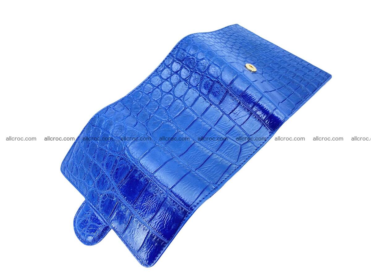 Handcrafted Crocodile skin wallet 1688 Foto 7